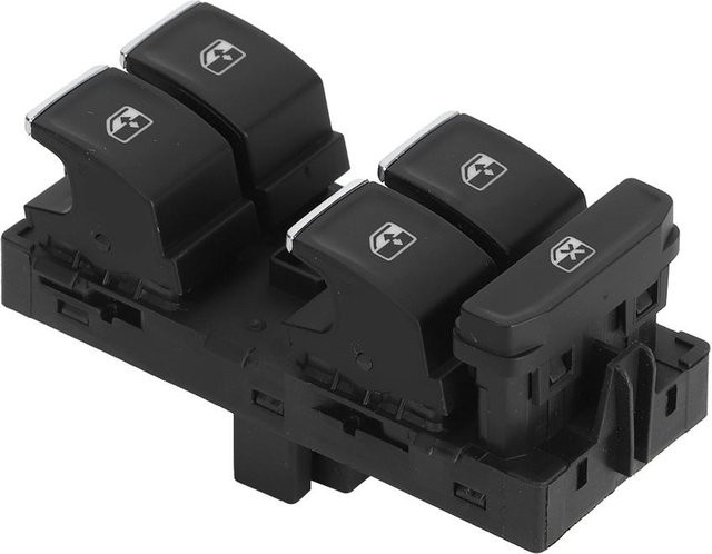 Elektrischer Fensterheber Hauptschalter Koogeelife für MK7 5GG 959 857C vorne links in Schwarz - Bild 1