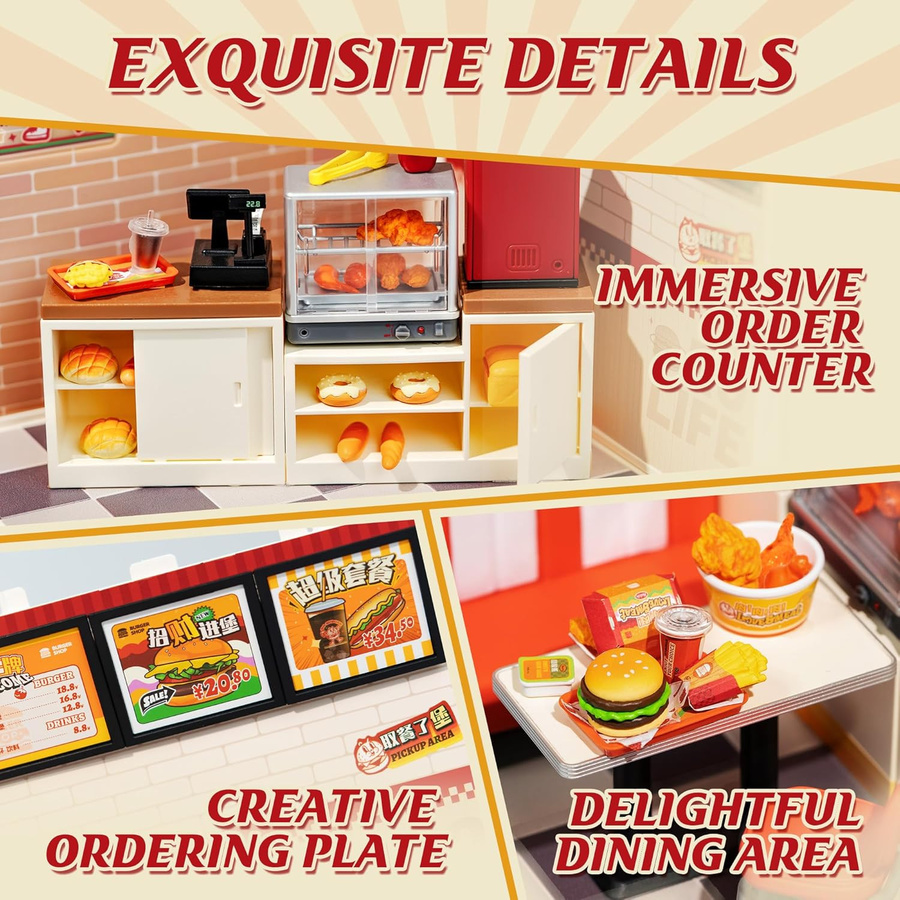 Rolife 3D Puzzle Super Creator Yum DIY Miniaturhaus - Bild 7