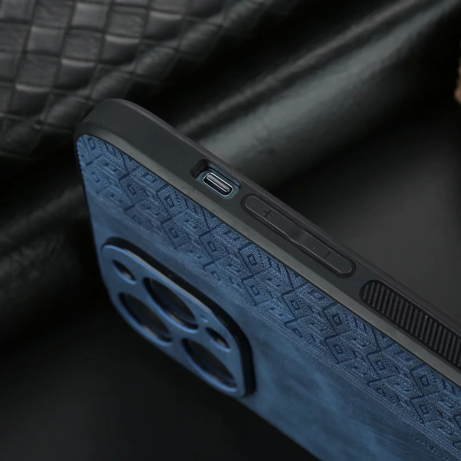 Luxus Leder Schutzhülle für Apple iPhone in Grün, stoßfeste Soft Back Cover Tasche - Bild 2