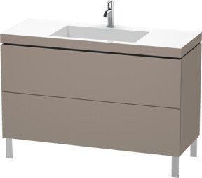 Duravit Waschtischunterschrank L-Cube c-bonded mit 2 Auszügen, B/T/H: 120 x 48 x 69,8 cm - Bild 1