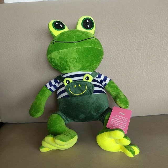 Teamgeist Frosch Coach Jab Jabich Donk, Plüschtier, 40cm, ab 14 Jahre - Bild 1