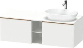Duravit Waschtischunterschrank D-Neo in Weiß, Wandhängend, B/T/H: 140 x 55 x 45,9 cm - Bild 1