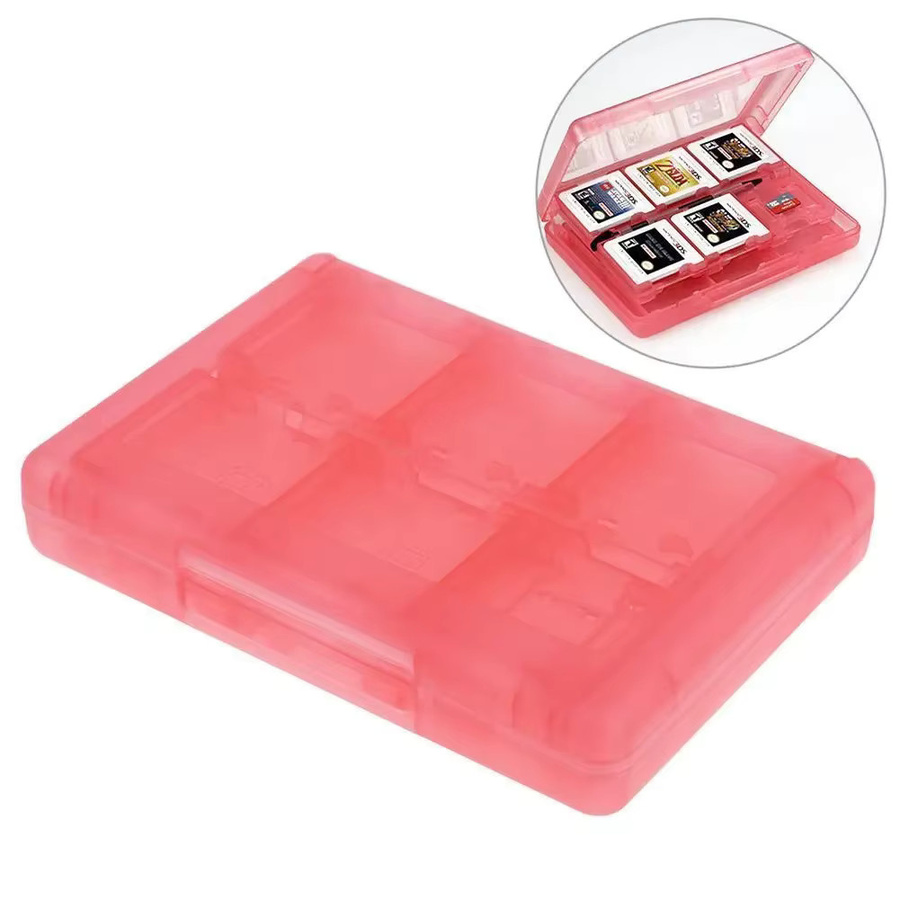 Nintendo 28-in-1 Spielkarten-Etui in Rot für Nintendo New 3DS, 3DS, DSi XL, LL und DS Lite als tragbare Schutzhülle und Aufbewahrungsbox für Spielmodule - Bild 4