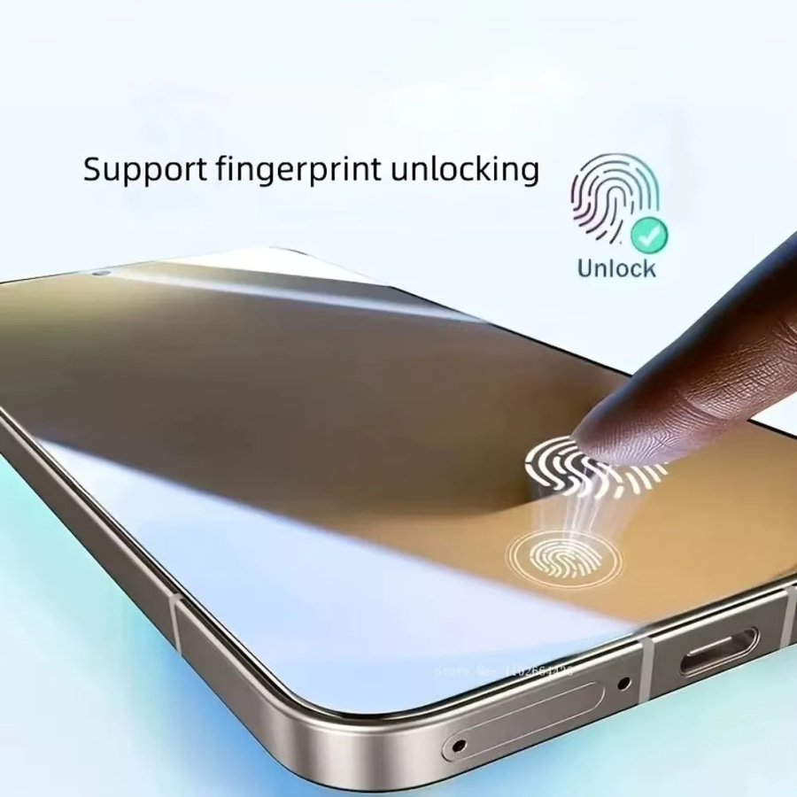 Samsung Displayschutzfolie aus gehärtetem Glas Full Cover für Galaxy S25 S24 Ultra S23 S22 Plus S21 in Transparent - Bild 6