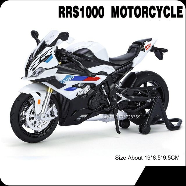 Linyi toy car Rrs1000 S1000Rr Spielzeugmodell Motorräder, 1:12, ab 14 Jahren - Bild 1
