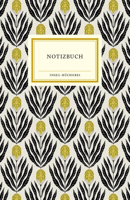 Notizbuch Insel-Bücherei Goldene Protea in Multicolor - Bild 1