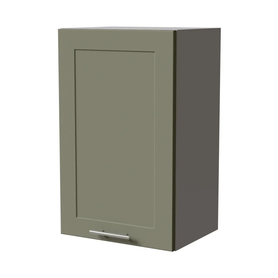 Feldmann-Wohnen Hängeschrank Oslo Küchenschrank in Grau und Reed Green Matt mit Soft-Close-Türen, B/T/H: 45 x 32,5 x 72 cm - Bild 2