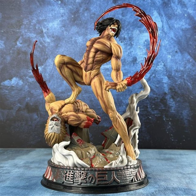 Eren Jäger Figur, Attack On Titan, Anime Figuren, 29cm, ab 14 Jahre - Bild 1