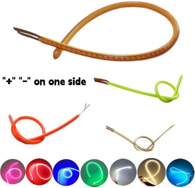 GAHADA Free Cut Flexibles LED-Filament für DIY Edison-Birnen, COB LED Diode, DC 3V - Bild 1