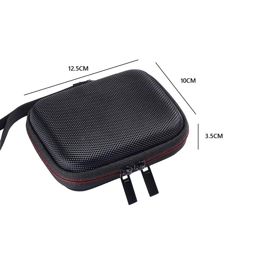 APWIKOGER EVA-Hartschalenkoffer in Schwarz, kratzfeste Reise-Aufbewahrungstasche mit Handschlaufe für Samsung T7 Shield und T9 SSD - Bild 5