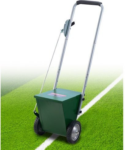 VEVOR Dry Line Marker für Baseball und Softball Infield, 2-Rad Markierer mit verstellbarer Linienbreite (2 oder 4 Zoll), Grün - Bild 1