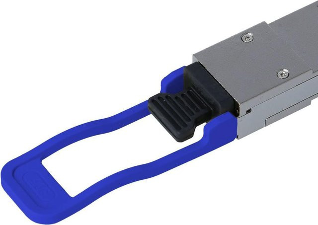 BlueOptics QSFP Transceiver für LANCOM 60174 Singlemode 40 Gigabit Highspeed Datenübertragung für Glasfaser Netzwerke, Ethernet, Fibre Channel und SONET/SDH - Bild 1