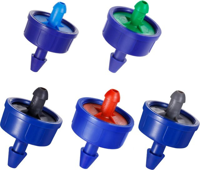 Adhere To Fly Hochdruck-Kompensations-Tropfer für Gewächshaus-Bewässerungssysteme, auslaufsicherer Konstantfluss-Tropfer in 1L, 2L, 3L, 4L und 8L - Bild 1