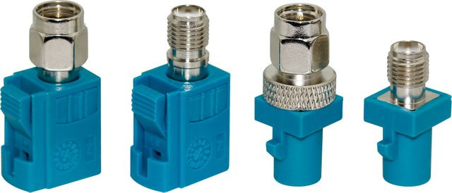 Fakra Z Weiblich auf SMA Stecker Adapter Konverter für Automotive Anwendungen - Bild 1