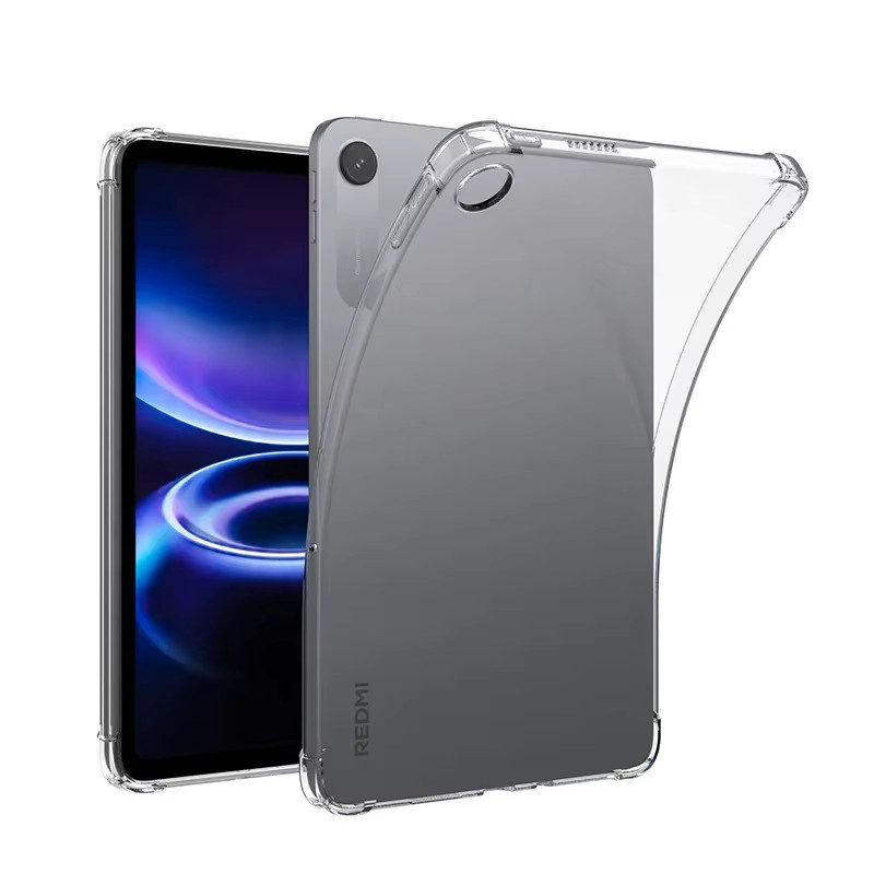 Xiaomi Redmi Pad 2 SE 9,7 Zoll Schutzhülle aus weichem Silikon mit Airbag-Schutz, transparent - Bild 2