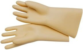 Knipex Isolierende Handschuhe Klasse 2 Größe 10 Beige 360 mm - Bild 1