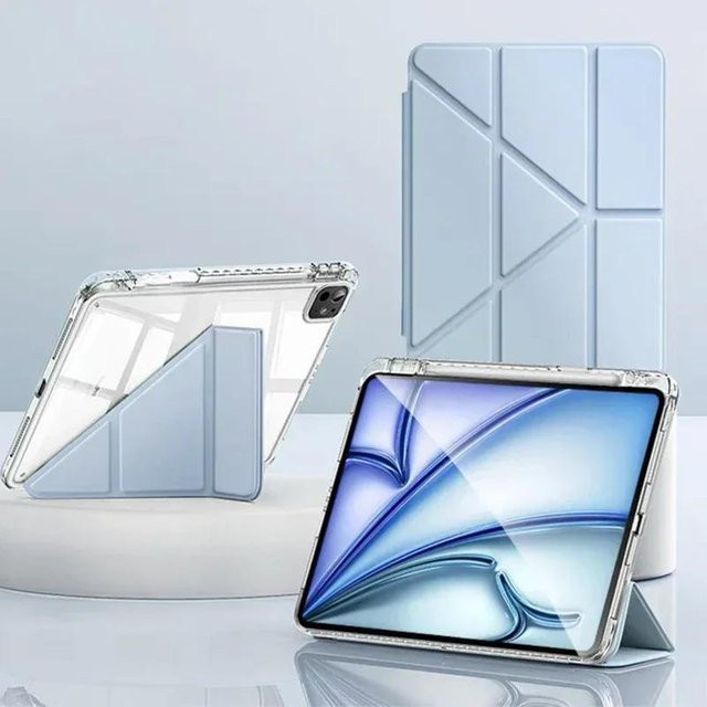Apple iPad Hülle mit Stifthalter in Blau für iPad Pro 11 M4 und iPad Air 11 - Bild 1