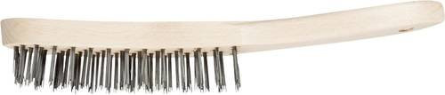PFERD Handbürste HBU 4reihig mit 0,35 mm Stahl-Draht - Bild 1