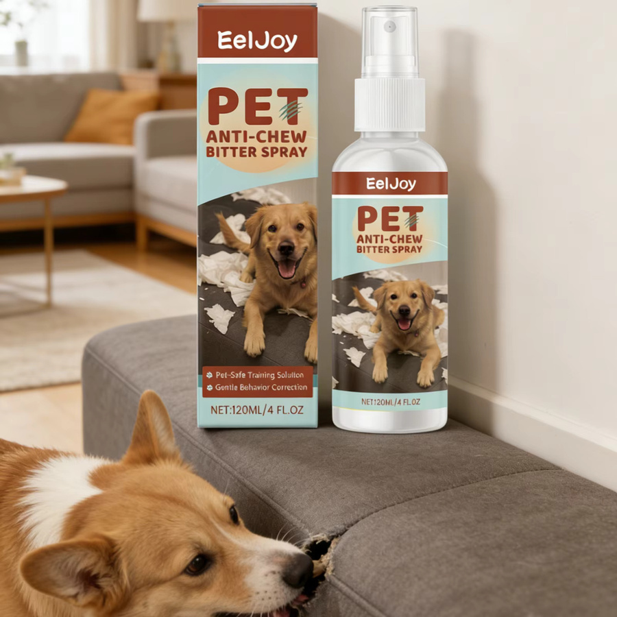 EelJoy Haustier Anti-Kau-Bitterspray zum Möbelschutz und zur Verhaltenskorrektur, 120 ml - Bild 2