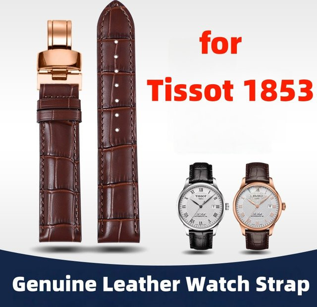 Tissot Uhrenarmband Echtleder, Herren - Bild 1