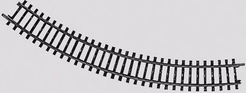 Märklin K-Gleis 2210 Gebogenes Gleis, 10-teiliges Set, Spur H0 - Bild 1