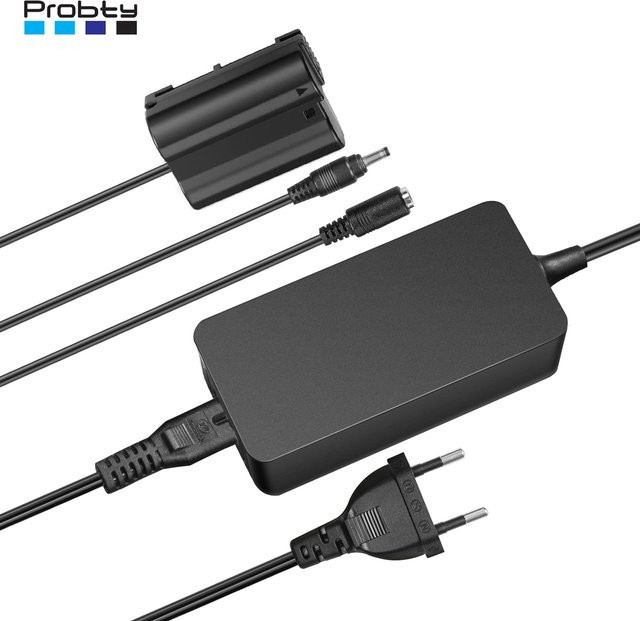 EP-5B AC DC Netzteil EN-EL15 Dummy Batterie Kit für Nikon Z6 Z7 Z8 D7500 D7200 D7000 D7100 D750 D780 D800 D810 D850 in Schwarz - Bild 1