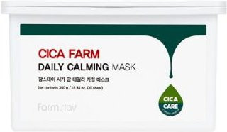 Farmstay Cica Farm Tägliche Beruhigungsmaske, 30 Stück, Centella Asiatica, Empfindliche Haut - Bild 1