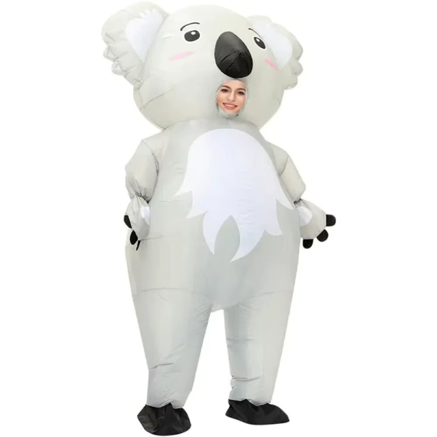 Hangchen Family Aufblasbares Koala-Kostüm, Rollenspiel-Cosplay-Anzug - Bild 2