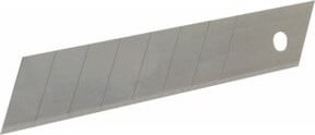 DeWalt Abbrechklingen für Snap-Off-Messer, 18mm, 8 Segmente, gehärteter Stahl, Silber - Bild 1