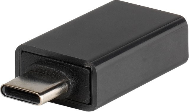 Vivanco USB 3.1 Gen. 1 Type-C auf USB-A Adapter in Schwarz - Bild 1