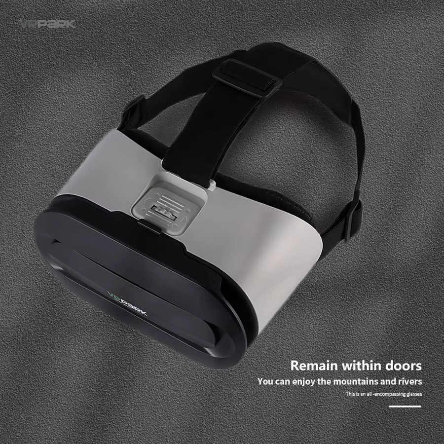 AyeBeau VR-Brille Virtual Reality 3D Headset für Smartphones mit Linsenschutz und Mobile Video Viewer Set - Bild 3