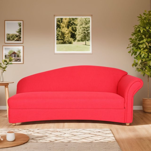 3-Sitzer Sofa Loretta von Prestige Home mit rechter Armlehne in Rosa, B/T/H: 193 x 83 x 85 cm - Bild 1