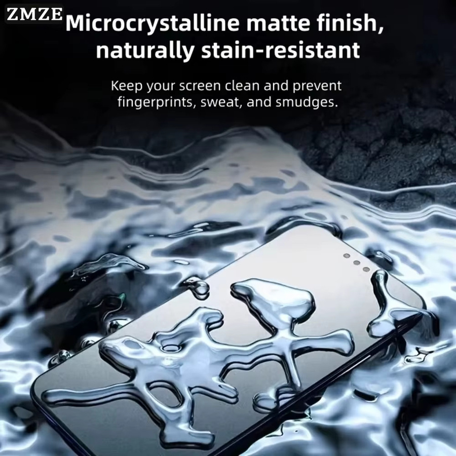 5 Stück ONEVAN Matte Hydrogel-Displayschutzfolie für iPhone 17 Pro Max, 17E, 16, 15, 14, 13 mit Anti-Fingerabdruck-Funktion - Bild 5