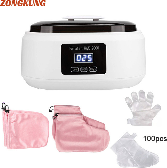 ZONGKUNG Paraffinwachs-Heizgerät für Hände und Füße mit Feuchtigkeits-Kit zur Hautpflege - Bild 1