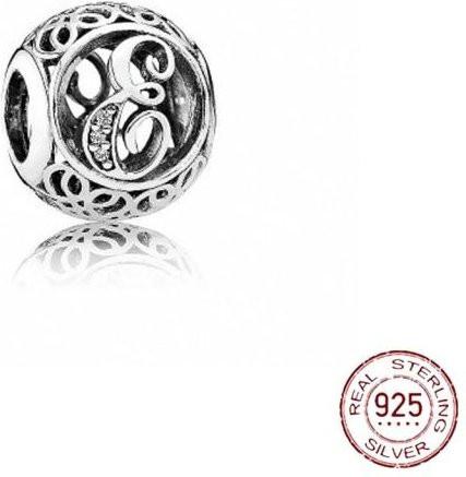 Allbestart Armband Charm, 925 Silber, Buchstabe AZ, Zirkonia, Damen - Bild 1