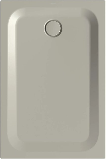 Bette Duschwanne Steel Rechteck Stone Grey B/T: 120 x 80 cm - Bild 1
