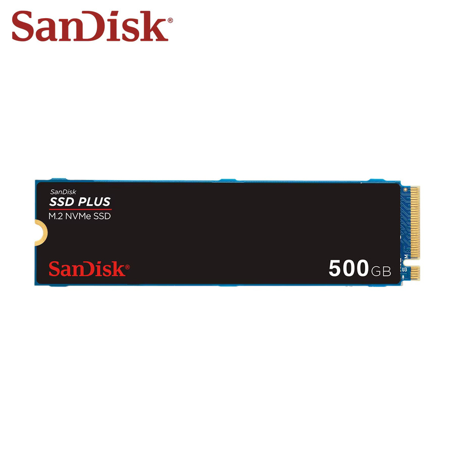 SanDisk SSD PLUS M.2 NVMe PCIe Gen 3.0 Interne Solid-State-Laufwerke in Schwarz für Laptop und Desktop - Bild 2