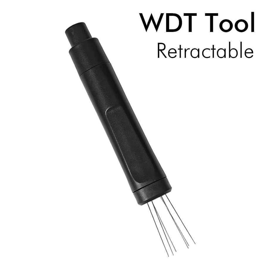PERFFEE WDT Tool Espresso-Verteilungswerkzeug mit 6 Nadeln in Schwarz - Bild 5