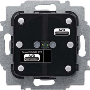 Busch-Jaeger Sensor/Schaltaktor 2/2-fach 6211/2.2 in Schwarz für Unterputzmontage - Bild 1