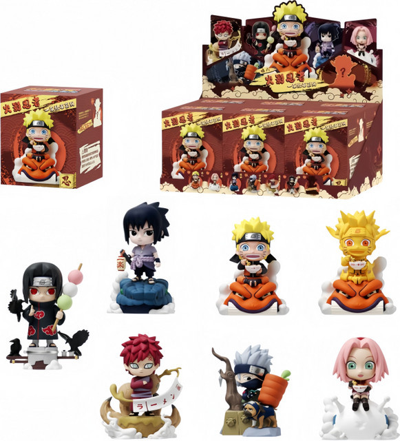 HOLLY BOX Naruto Shippūden Lamian Noodle Blindbox, Actionfigur, Desktop-Modell - Bild 1