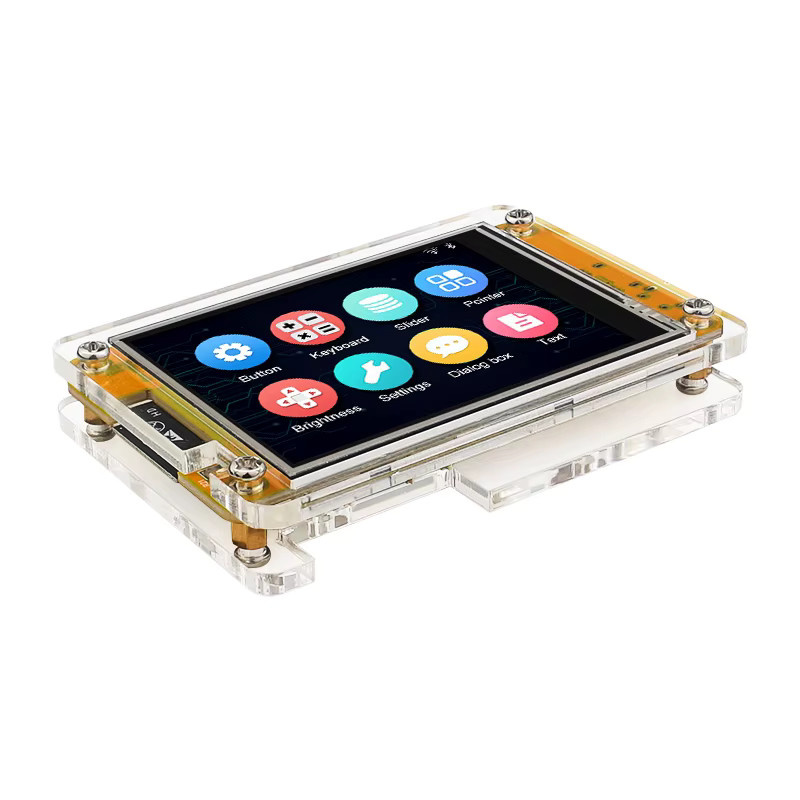 SHCHV ESP32 Entwicklungsboard mit 2,8 Zoll LCD TFT Display, WIFI und Bluetooth, LVGL kompatibel, Widerstandstouch, 240 x 320 Pixel - Bild 3