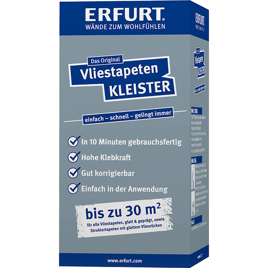 Erfurt Vliestapeten-Kleister in Weiß, 200 g - Bild 2
