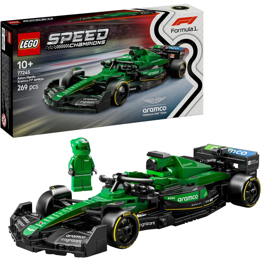 LEGO Speed Champions Aston Martin Aramco F1 AMR24 Rennauto ab 10 Jahren - Bild 4
