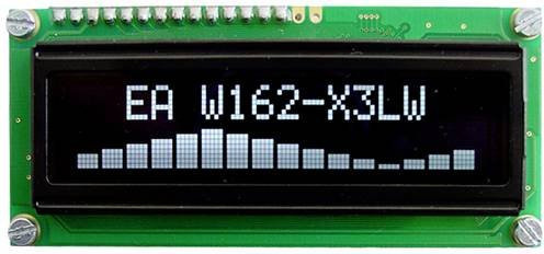 DISPLAY VISIONS OLED-Display Weiß EAW162-X3LW mit 2 Ziffern und SPI-Schnittstelle - Bild 1