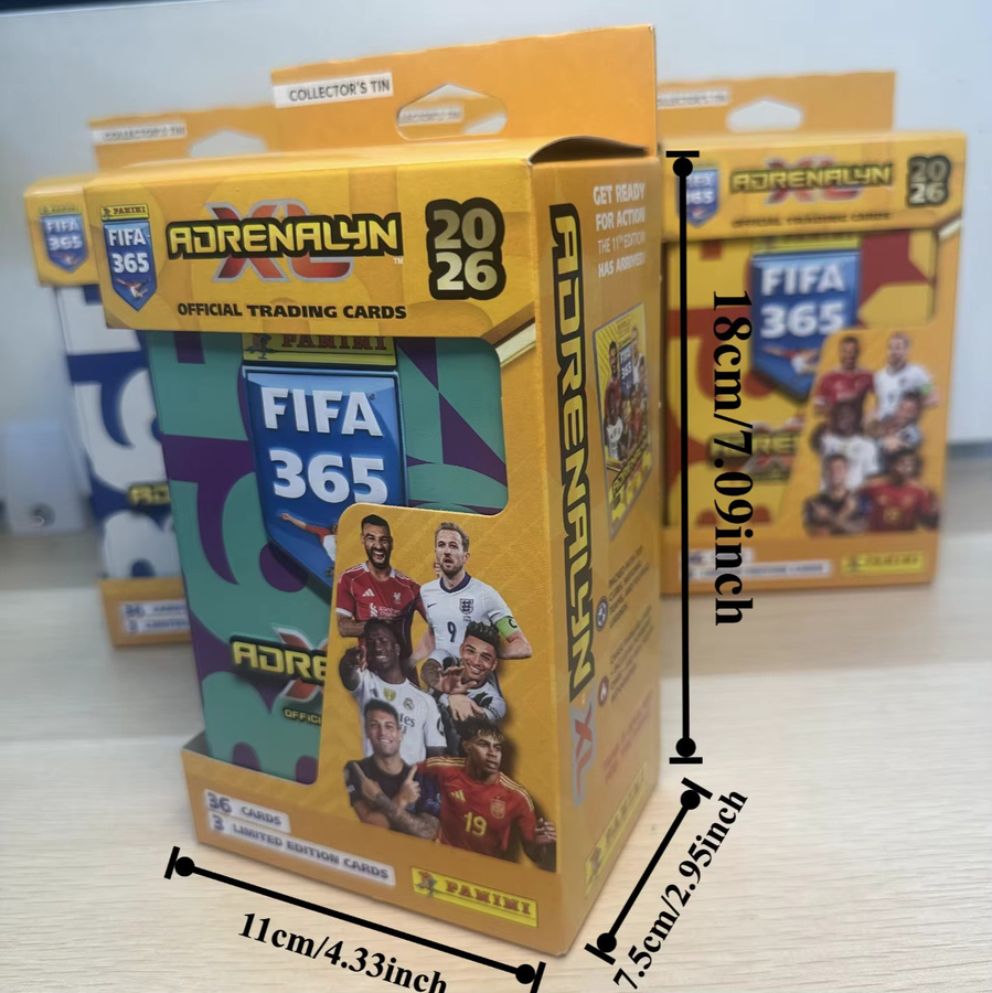 Panini FIFA 365 2026 Adrenalyn XL Metall-Box, Fußballkarten, Set / Bundle - Bild 2