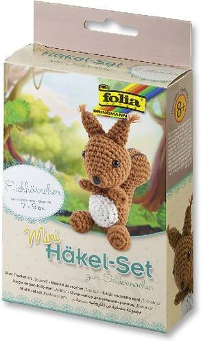 Vedes Mini-Häkelset Eichhörnchen, ab 8 Jahren - Bild 1
