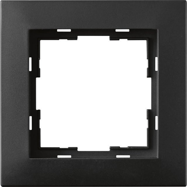 Finnja Elektromaterial Rahmen in Schwarz Matt - Bild 1