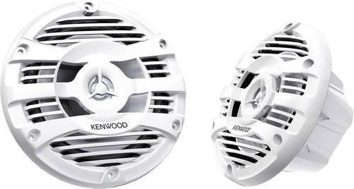 Kenwood KFC-1653MRW Marine-Lautsprecher 150W in Weiß, 1 Paar - Bild 1