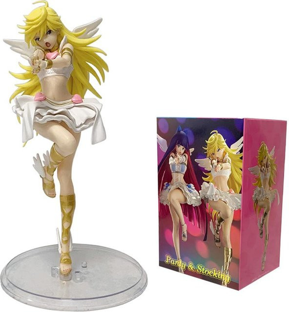 Anime Figur Strumpfhose mit Strumpfhaltern, Actionfiguren, 20cm, ab 14 Jahren - Bild 1