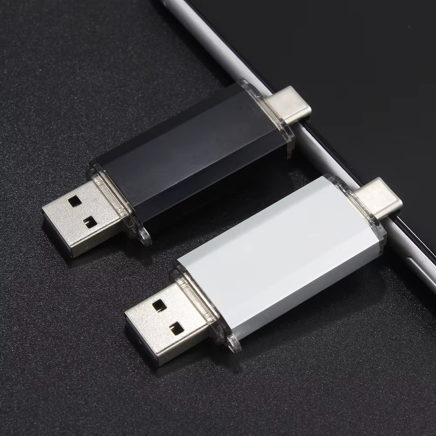 JASTER 2-in-1 OTG USB-C USB-Stick in Schwarz mit 64GB oder 128GB Kapazität - Bild 3
